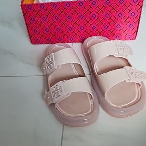 Tory Burch Kids Light Pink Sandals
